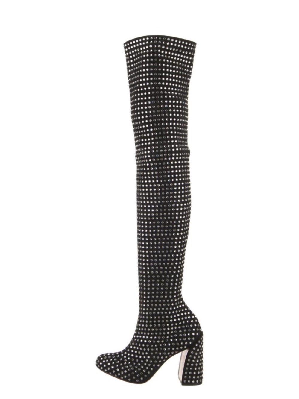 Christian Louboutin Studded Thigh high Boots